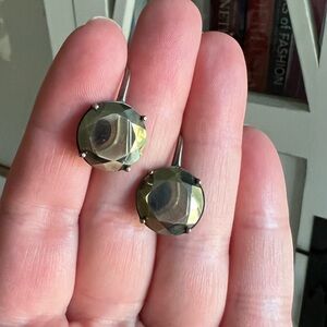 Bottega Veneta pyrite earrings